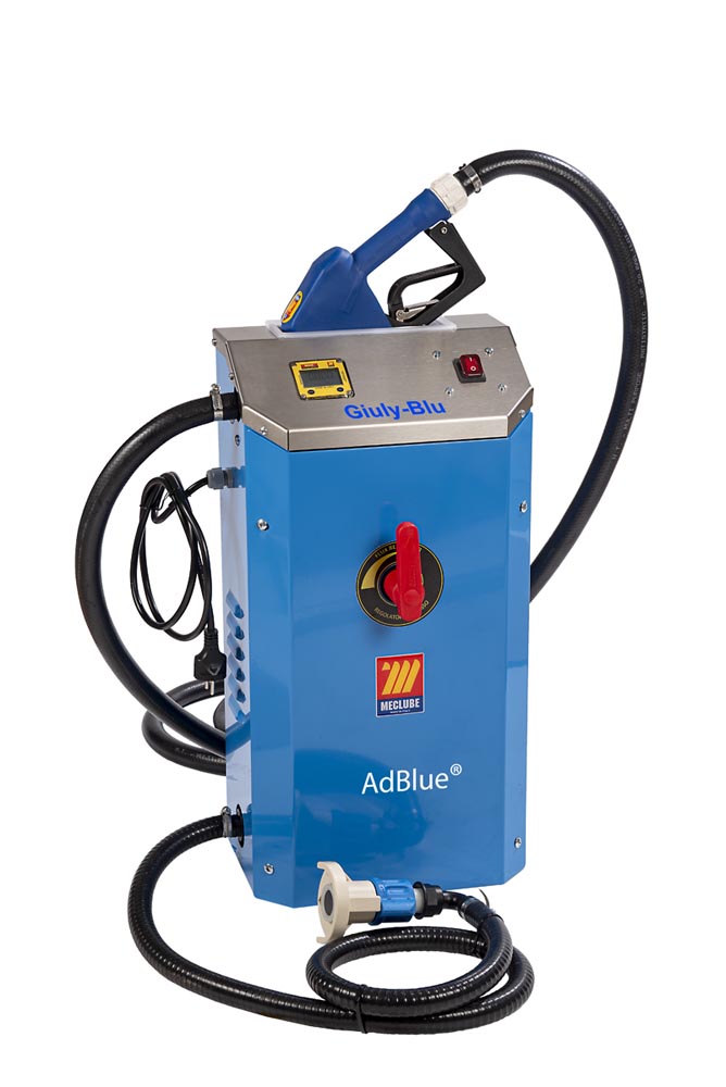 097-5750-230 AdBlue autom. pistool, Giuly Blu 230V - literteller voor IBC