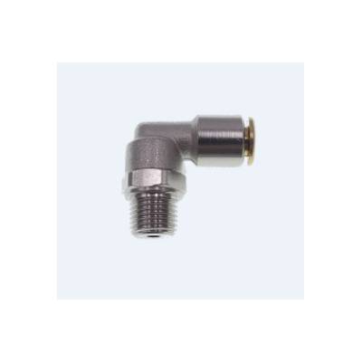 Push-in fitting 90º revolving